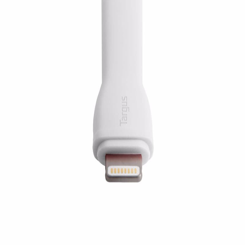 Ring Buckle Lightning Cable Targus ACC99601 2.4A FastCharger MFI White