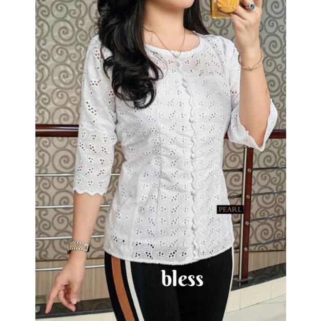 Blus Katun Bolong PEARL 9