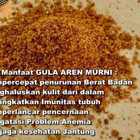 

Diskon✔️BROWN SUGAR GULA AREN BUBUK ASLI COCONUT PALM PALEM MERAH DIET DARK 1KG|KD3