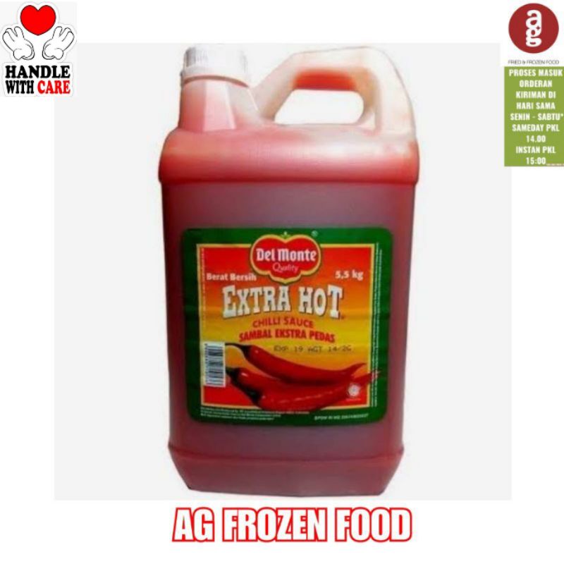

Delmonte Extra Hot chili 5.5kg