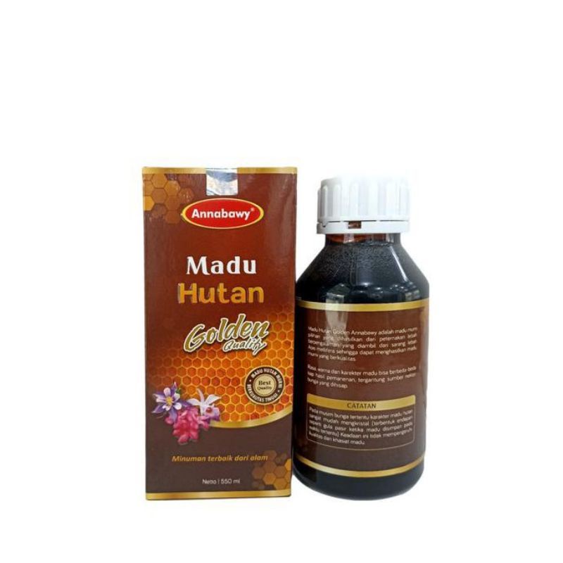 Madu Hutan Golden Annabawy 550 ml madu murni