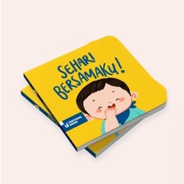 Tentang Anak Board Book - Buku Edukasi Kisah Anak Board Book Developmental Educational Sensory Motorik