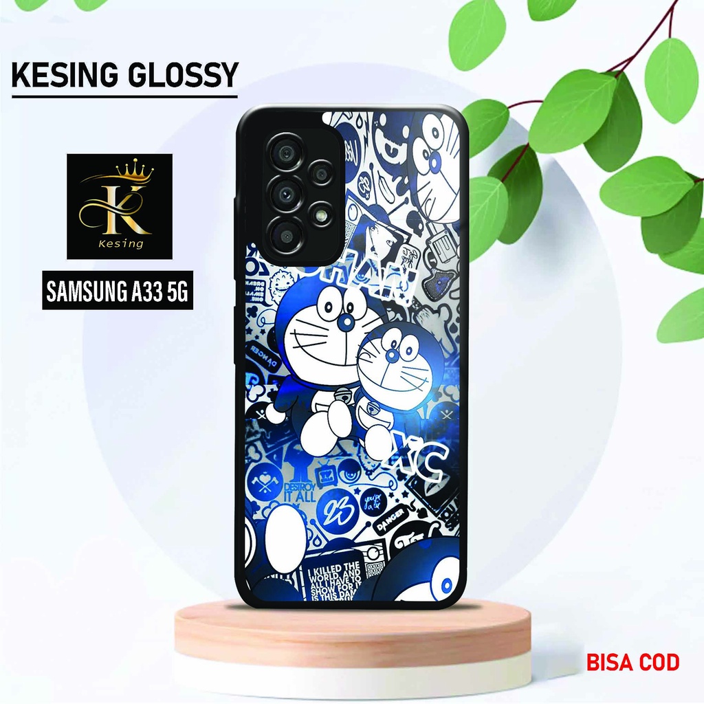 Case Samsung A33 5G - Hardcase Glossy Samsung ( KS47 ) - Softcase Samsung A33 5G - Fashion Case Sams