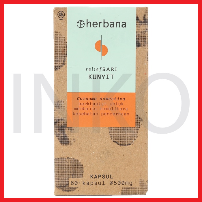 

HERBANA RELIEF SARI KUNYIT 60KAPSUL