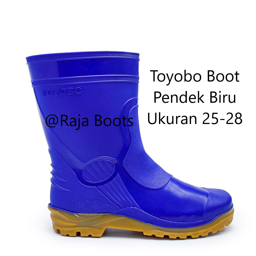 Sepatu Boot Pendek Toyobo &amp; MaxSafe Biru