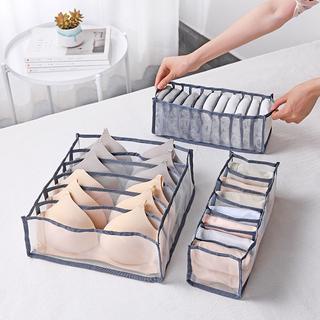 GO!OP936 Storage Box Organizer Celana Dalam Tempat Penyimpanan Kotak Bra BH Sekat Kaos Kaki Lemari Laci Waterproof Import