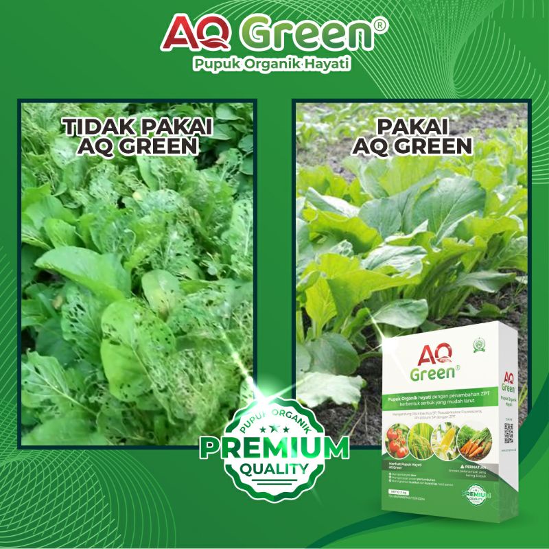 Pupuk Organik Hayati Bubuk Premium AQ GREEN 45 gr