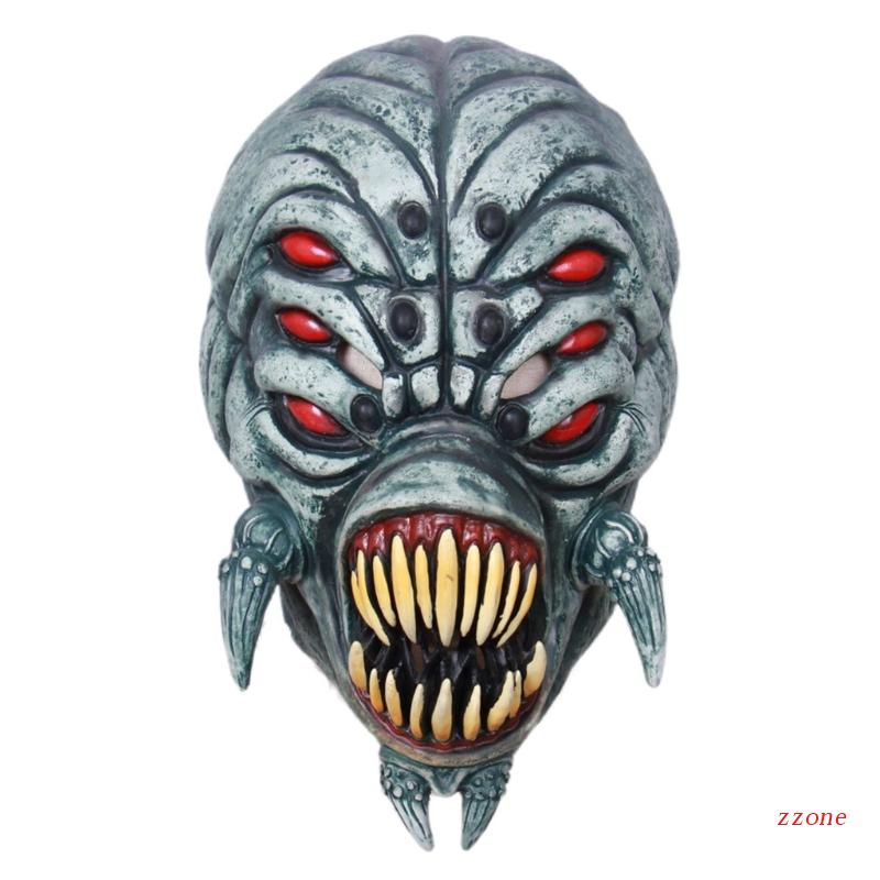 Zzz Topeng Mata Ikan Warna Merah Untuk Pesta Halloween