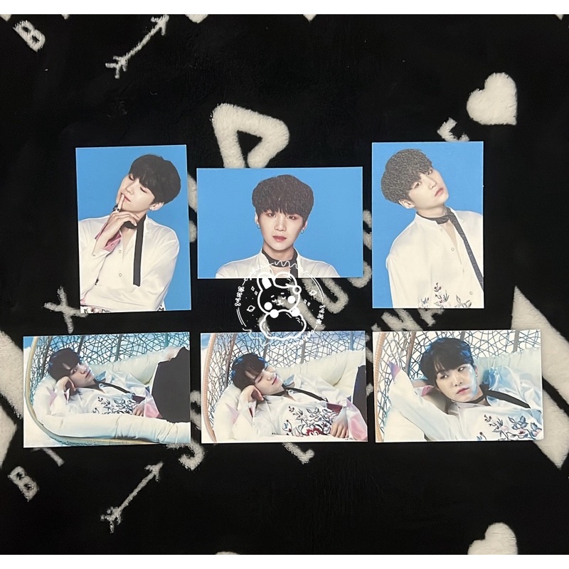 BTS SUGA WINGS TOUR MINI PHOTOCARD (SUGA YOONGI WINGS TOUR MPC)