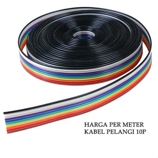 A560 KABEL PELANGI 10P 10 PIN PER 1 METER