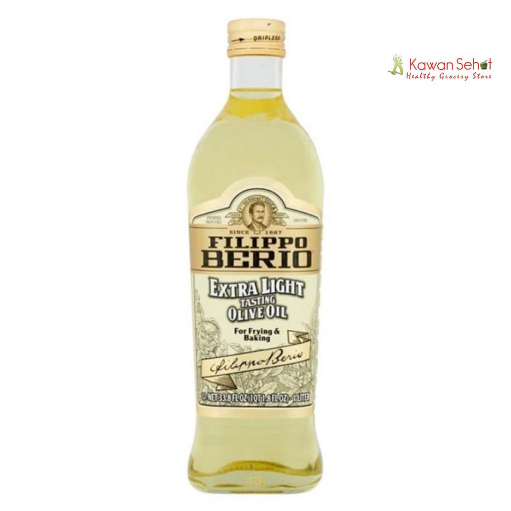 

Filippo Berio Extra Light Tasting Olive Oil | Minyak Zaitun Extra Light 1L