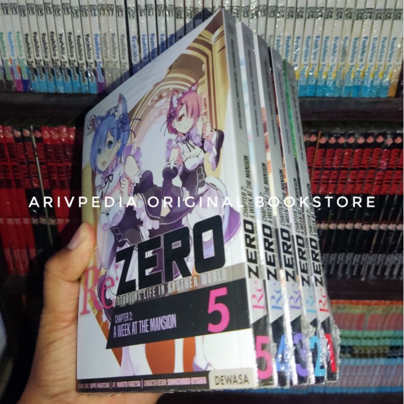Re Zero Starting Life in Another World fulset (Komik Segel Original)