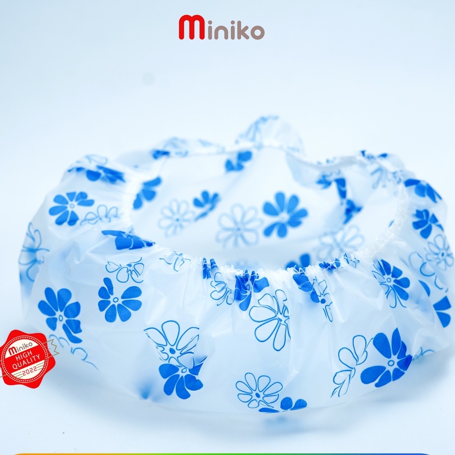 SHOWER CAP/PENUTUP KEPALA / PENUTUP MANDI ATAU PELINDUNG RAMBUT LUCU - Warna dan Motif Random