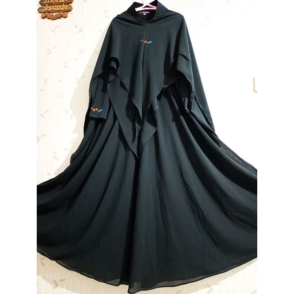Gamis set polos logo sj se sa