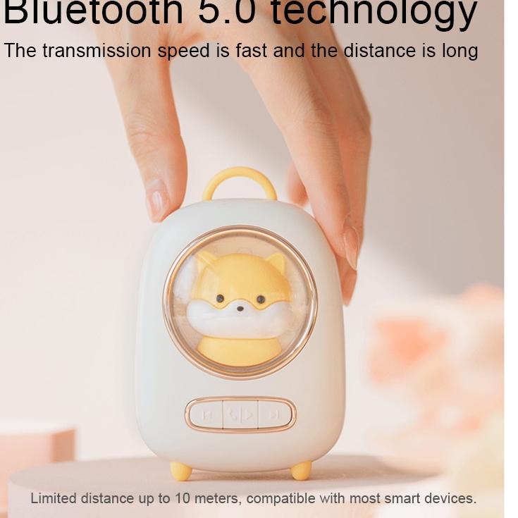 Special Price ✅COD CORN 5W Cute Wireless Speaker Bluetooth Portable Mini AUX Stereo Bass Speakers Lu