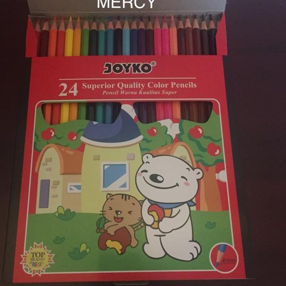 

Obral Hemat Pensil Warna 24 Warna - Color Pencils 24 Colour
