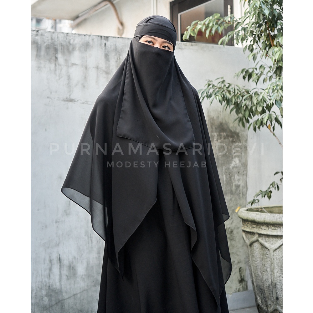 Khimar Segi Empat PURNAMASARIDEVI