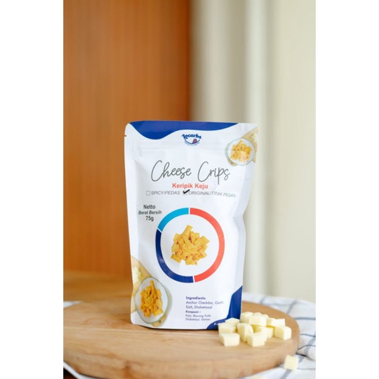 

Cheese crips ori/pedas keto/locarbs