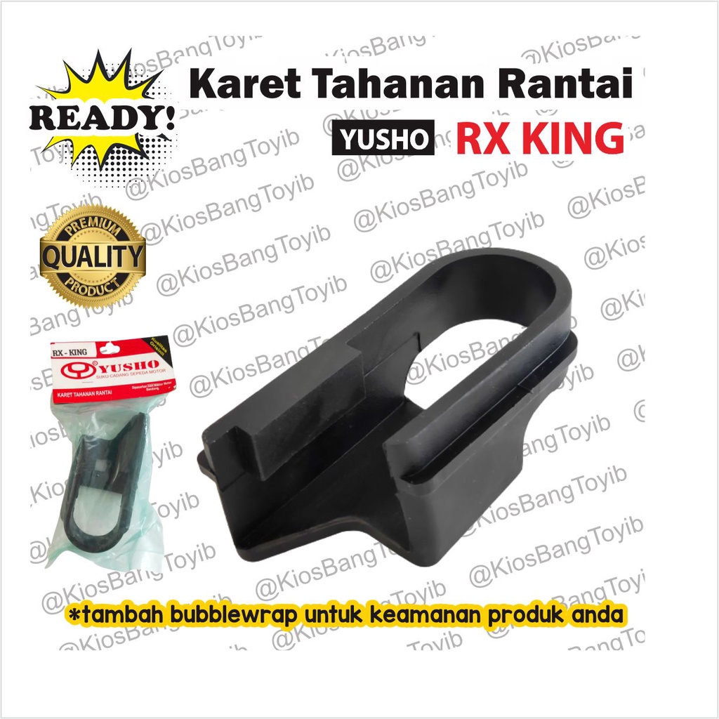 Karet Bantalan Tahanan Rantai Karet Swing Arm RXK RX King (yusho)