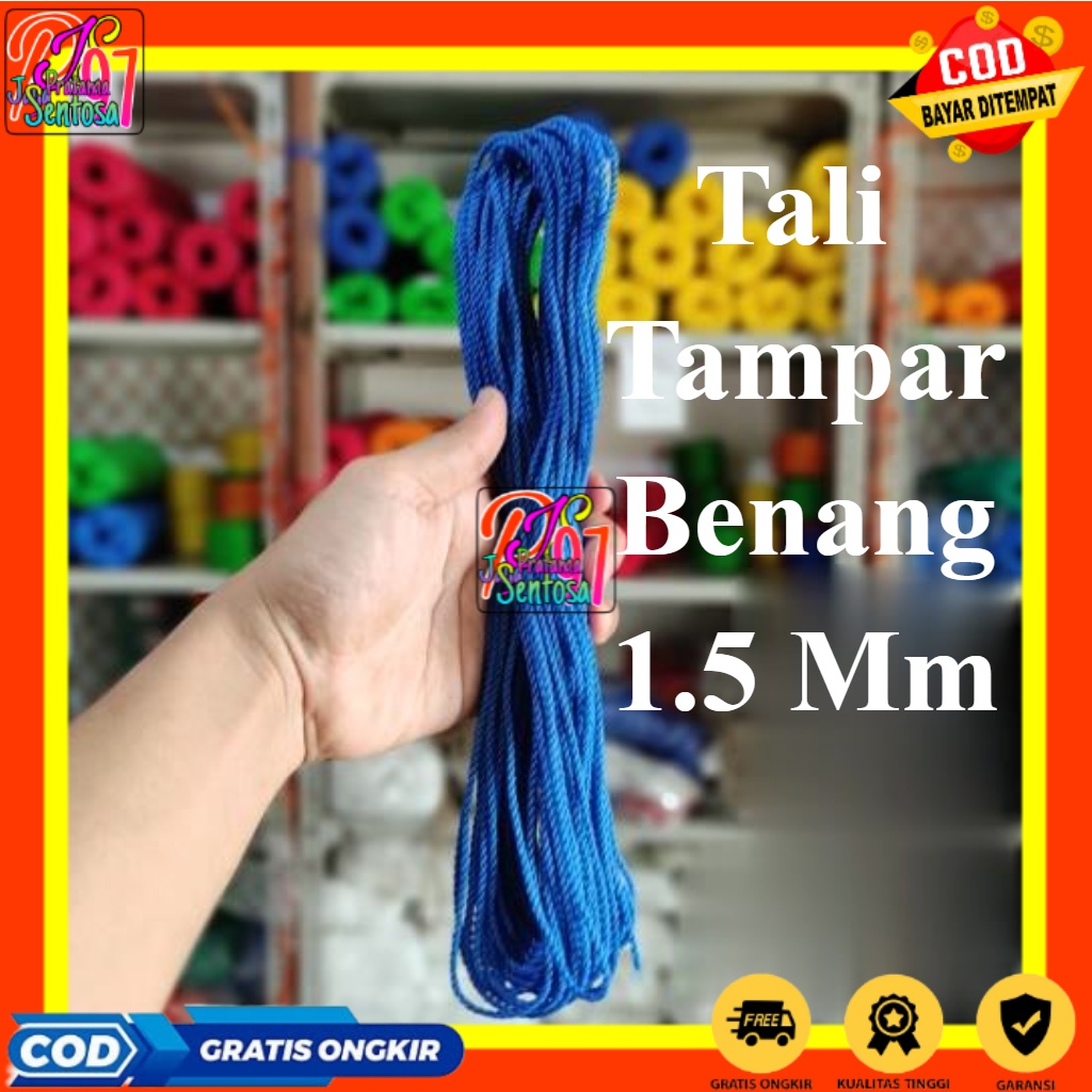 

SEA GULL tali tampar serbaguna, tali tampar bangunan, tali tampar 1mm per 1pcs (50meter)