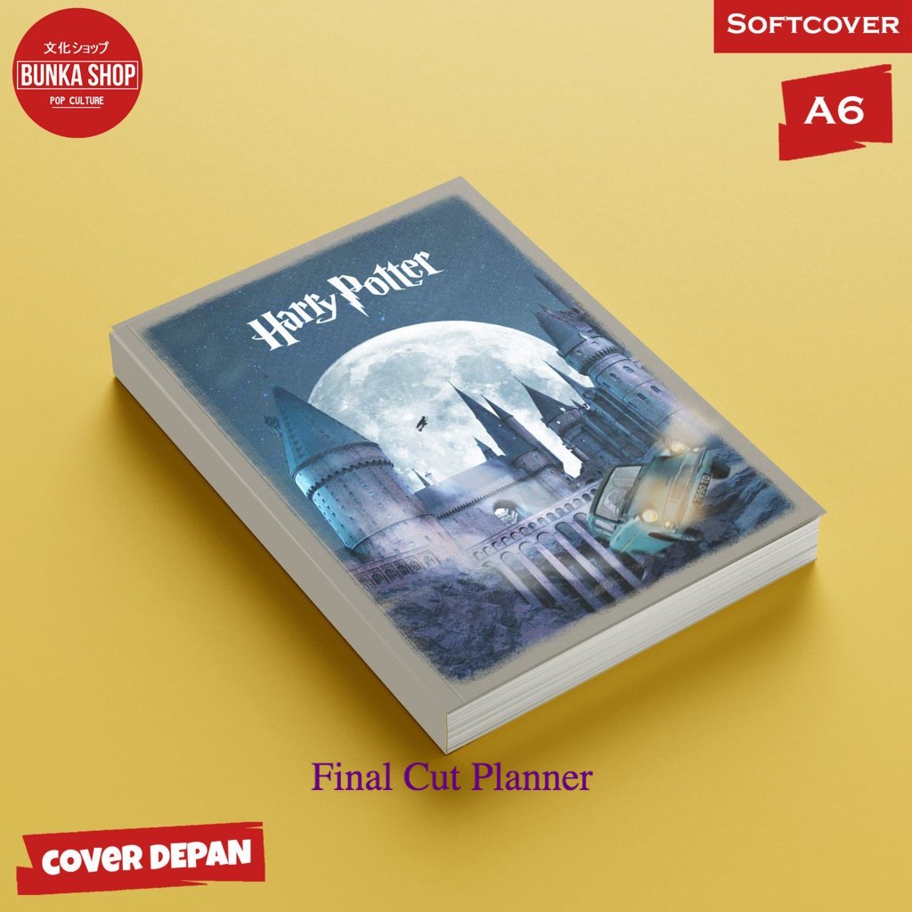 

Pocket Note Harry Potters Hogwarts Castle Softcover A 6 Buku Tulis Catatan Notes Agenda Planner Jurnal