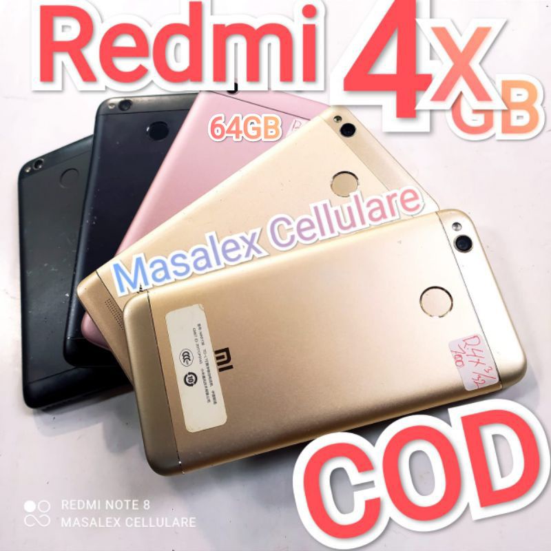 REDMI 4X PREM 4/64GB 4000MAH