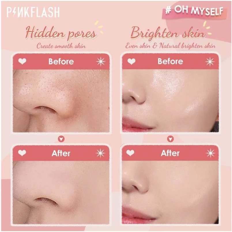 PINKFLASH OhMySelf Oil Controller Loose Powder Bedak Tabur