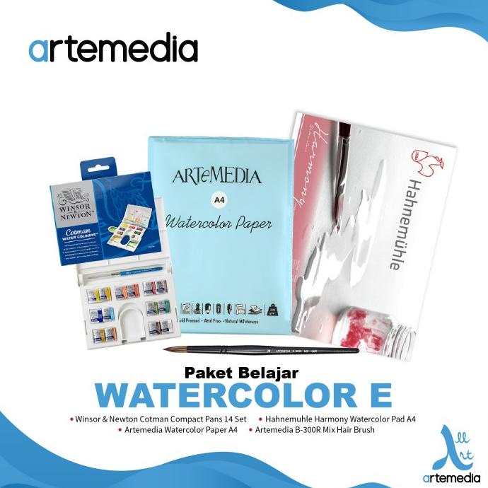 

[COD] Paket Belajar Watercolor - E TERBATAS Kode 1142