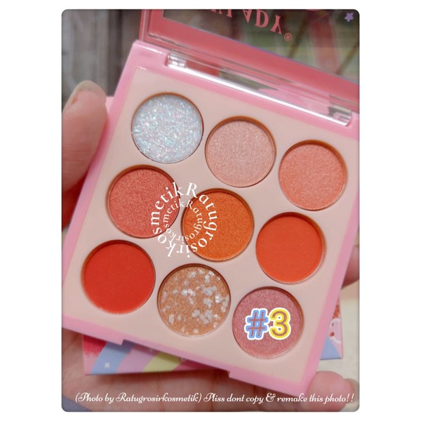 PROMO!!!EYESHADOW PALETTE UNICORN ANYLADY NO.791B/GIRL ICE CREAM NO.8140