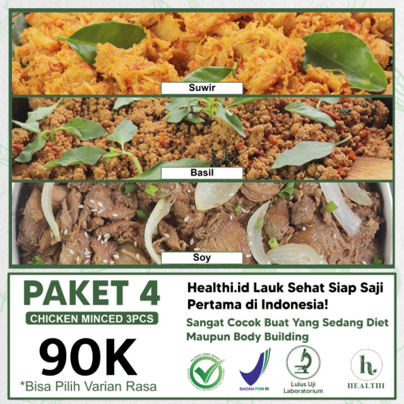 

PAKET 4 HEALTHI.ID (3 MINCED)