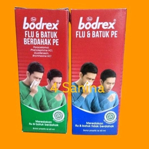 Bodrex flu &amp; batuk PE 60 ml / bodrex sirup