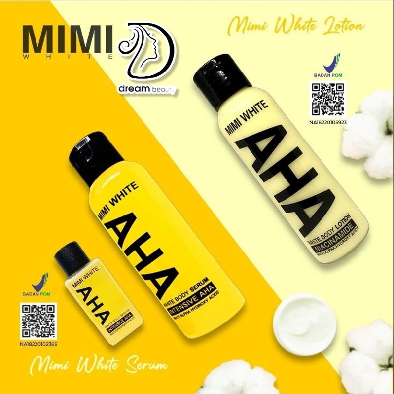 Aha Mimi White Bpom / aha mimi Bpom Series