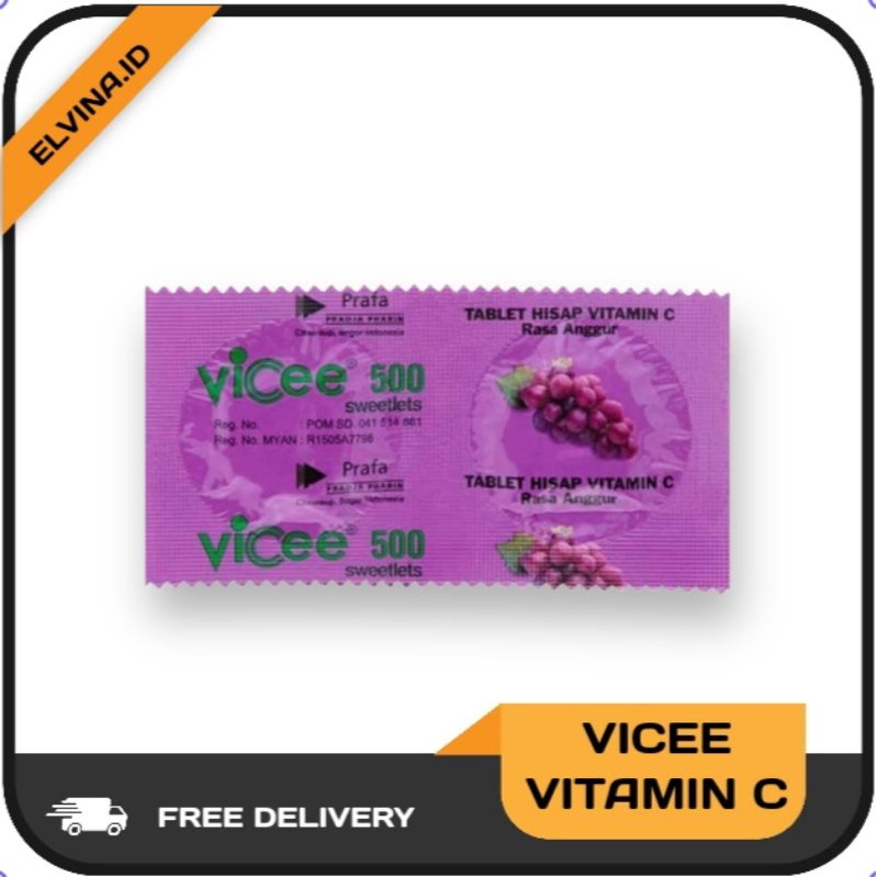 VICEE TABLET HISAP VITAMIN C - 1 STRIP 2 TABLET