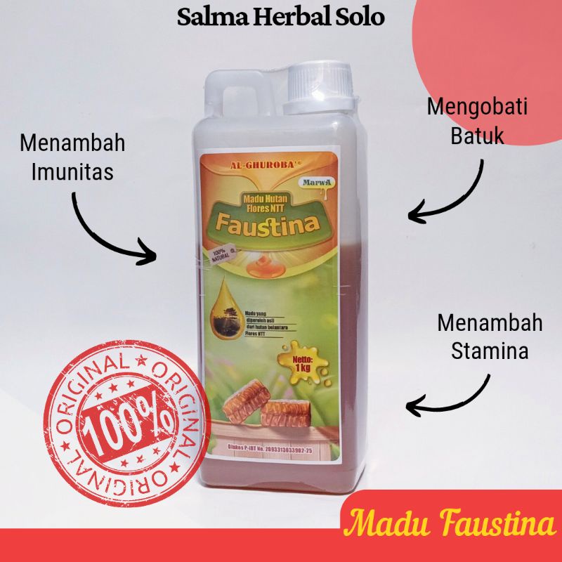 

Salma Herbal - Madu Hutan Flores Faustina Murni Al Ghuroba 1 kg