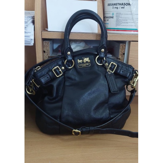 Tas Second Coach Sling Coach Preloved Original Second Coach Bag Coach Original