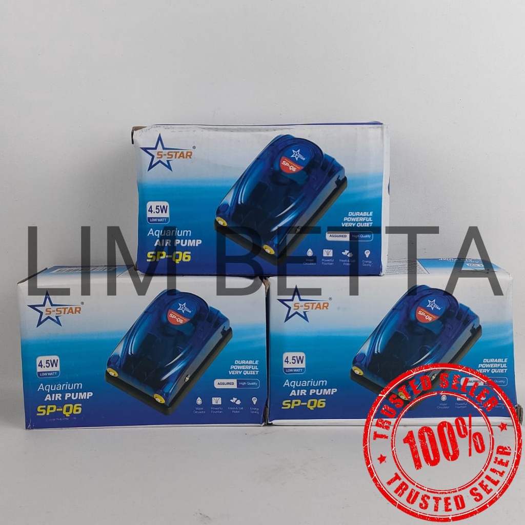 AERATOR SEA STAR SP-Q6 / AERATOR SEASTAR 2 LUBANG / AIRPUMP SEA STAR