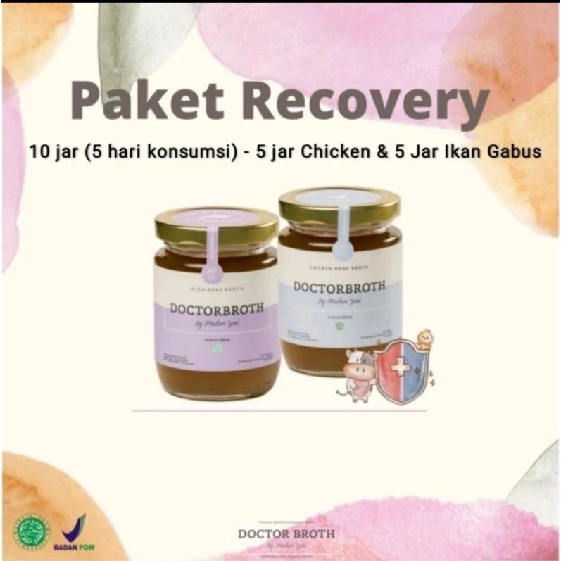 

Paket Recovery 10 jar (5 jar Chicken & 5 jar ikan Gabus)