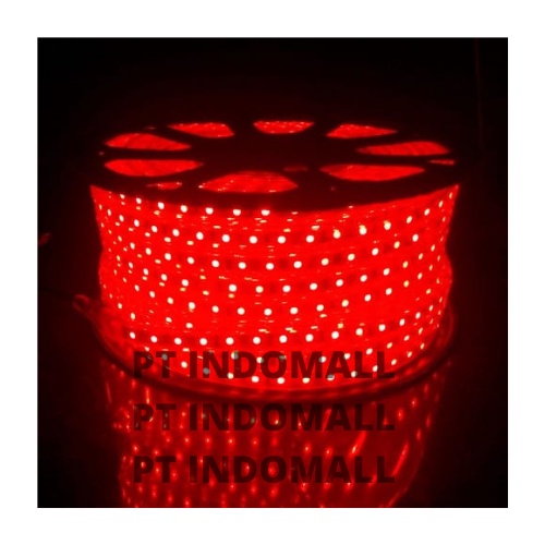 lampu led strip selang 220v/lampu strip soket/lampu strip warmwhite/lampu led strip merah