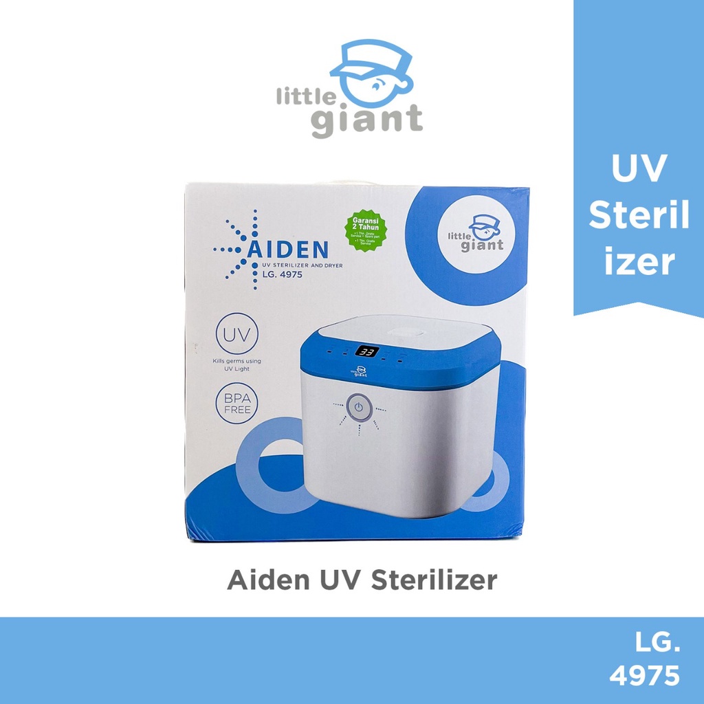 Little Giant Aiden UV Sterilizer and Dryer Steril Botol Susu Bayi