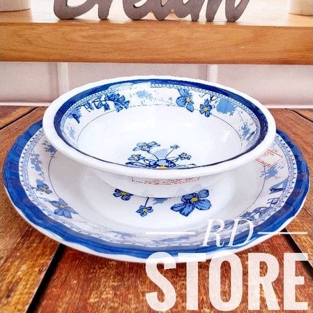 PROMO 1.PCS PIRING MAKAN &amp; 1.PCS MANGKOK SAYUR MELAMINE