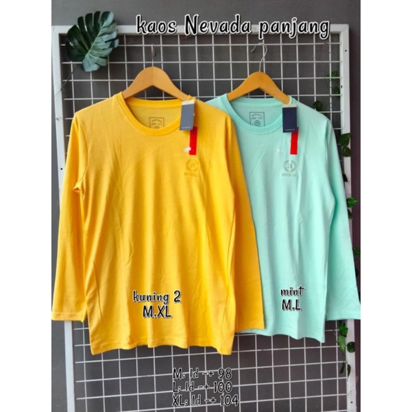 Kaos Lengan Panjang Nevada