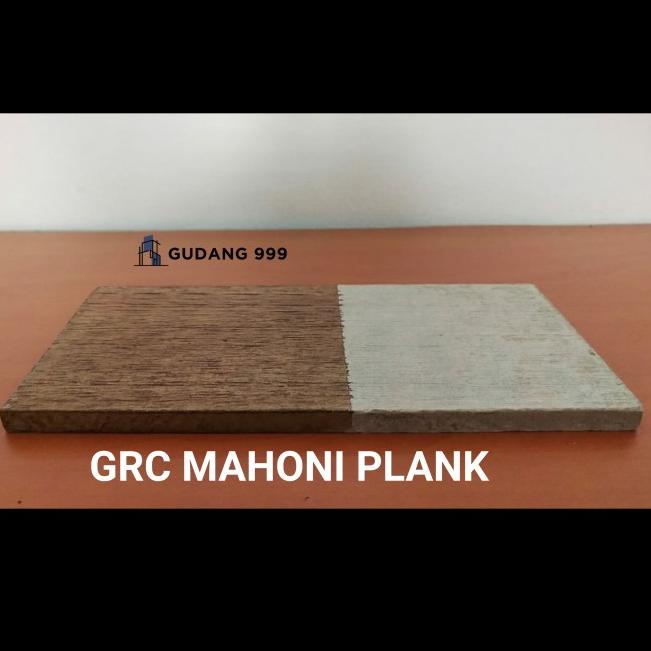 MAHONI PLANK GRC / LISPLANK 10 CM / MOTIF KAYU DATAR / MAHONIPLANK