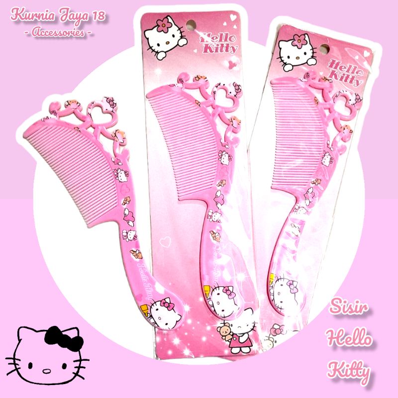 Sisir Fancy Karakter/ Sisir Fancy Hello Kitty