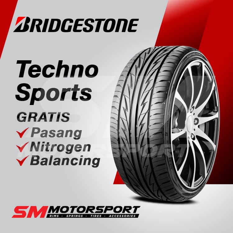 Ban Mobil Bridgestone Techno Sports 225 50 R18 18