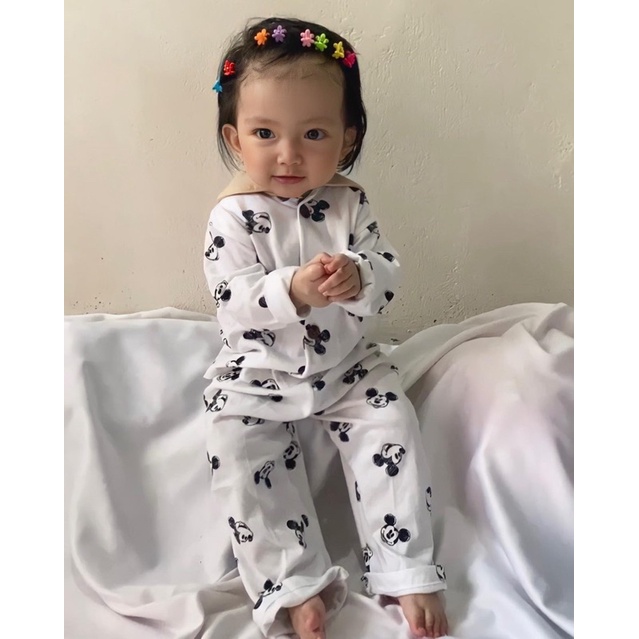 LIMITED EDITION PIYAMA Baju Celana Tidur Pergi Jalan Lucu Fashion Anak Bayi Cowok Perempuan Laki Terlaris Murah Terbaru Lucu