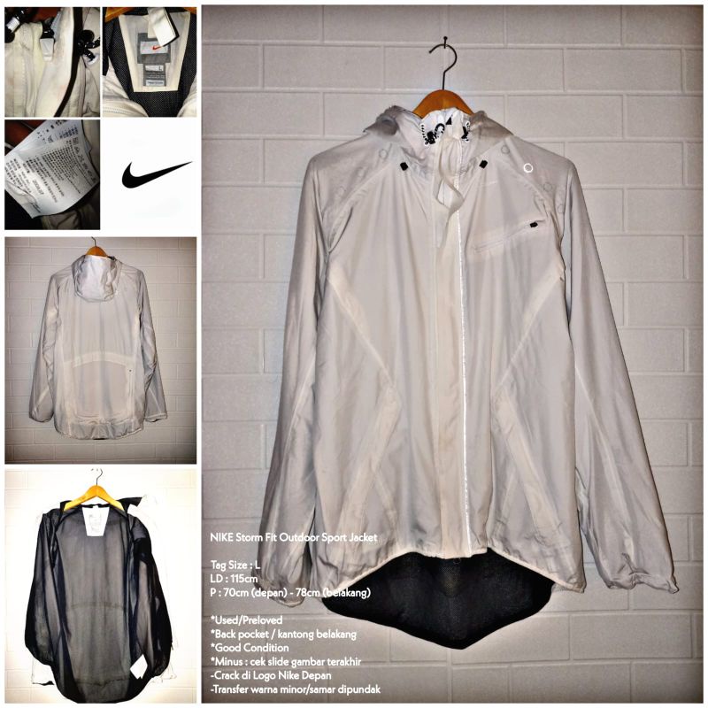 N1k3 Storm Fit Running Outdoor Sport Jacket