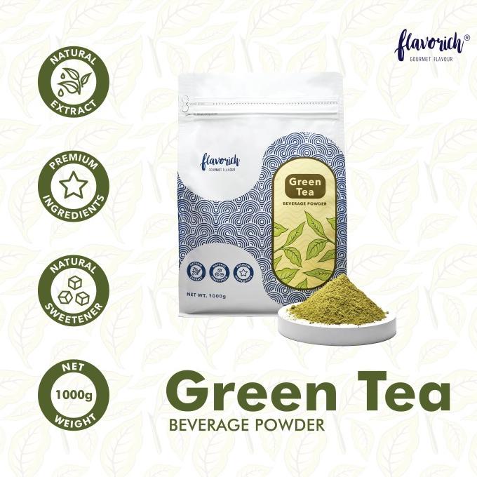 

[COD] Green Tea Powder By Flavorich ( Bukan Matcha ) [COD]