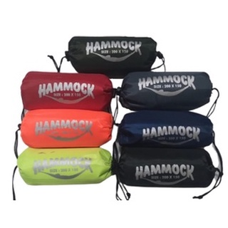 Hammock 200x150cm  X Hammock 150x250cm XX Tempat Tidur Gantung Camping XX Outdoor