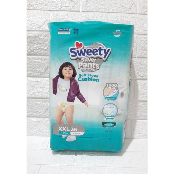 Sweety Silver Pants S66 M60 L54 XL44  XXL36