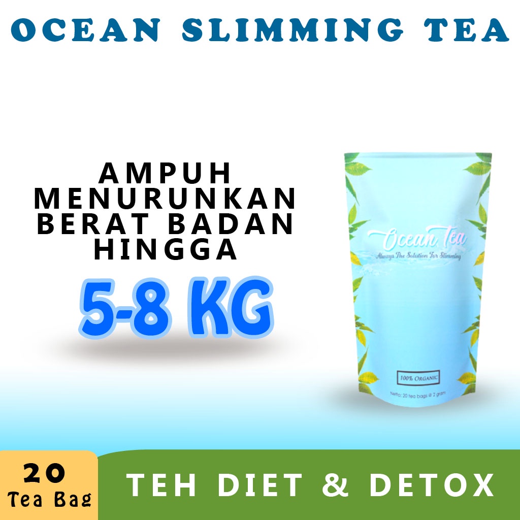 Teh Diet Detox Pelangsing Penurun Berat Badan Sliming Detoks Tea Diet Original Ampuh Herbal Peluntur Lemak Perut Buncit Pria Wanita Menurunkan Berat Badan Alami Slimming Detok Detoxs Tea Herbal Penghancur Lemak Tubuh